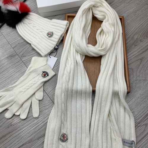 Cheap Moncler Hat and Scarf and Glove Set #1255594 Replica Wholesale [$80.00 USD] [ITEM#1255594] on Replica Moncler Hat and Scarf and Glove Set