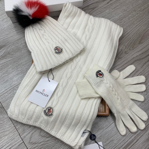 Cheap Moncler Hat and Scarf and Glove Set #1255594 Replica Wholesale [$80.00 USD] [ITEM#1255594] on Replica Moncler Hat and Scarf and Glove Set