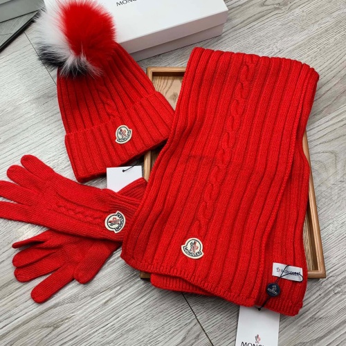 Cheap Moncler Hat and Scarf and Glove Set #1255596 Replica Wholesale [$80.00 USD] [ITEM#1255596] on Replica Moncler Hat and Scarf and Glove Set