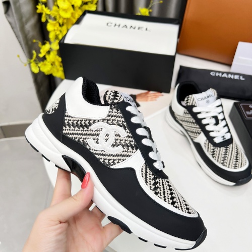 Cheap Chanel Casual Shoes For Men #1255597 Replica Wholesale [$102.00 USD] [ITEM#1255597] on Replica Chanel Casual Shoes