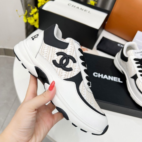 Cheap Chanel Casual Shoes For Men #1255599 Replica Wholesale [$102.00 USD] [ITEM#1255599] on Replica Chanel Casual Shoes