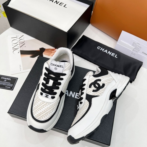 Cheap Chanel Casual Shoes For Men #1255599 Replica Wholesale [$102.00 USD] [ITEM#1255599] on Replica Chanel Casual Shoes