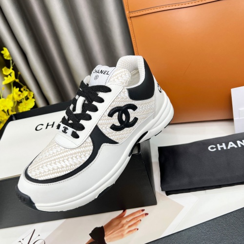 Cheap Chanel Casual Shoes For Women #1255600 Replica Wholesale [$102.00 USD] [ITEM#1255600] on Replica Chanel Casual Shoes