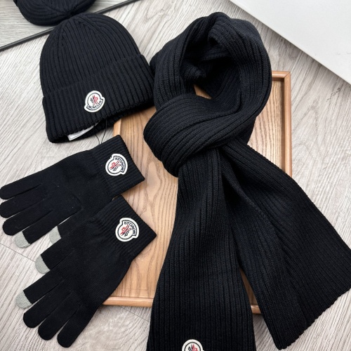 Cheap Moncler Hat and Scarf and Glove Set #1255602 Replica Wholesale [$48.00 USD] [ITEM#1255602] on Replica Moncler Hat and Scarf and Glove Set