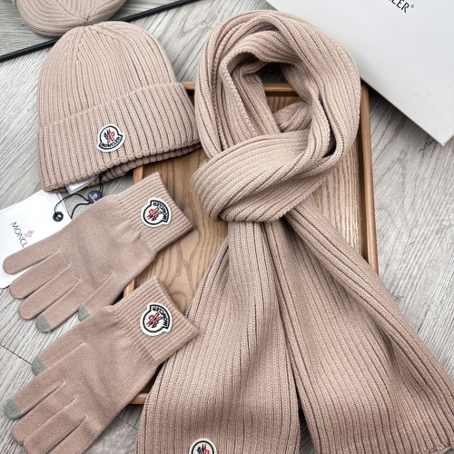 Cheap Moncler Hat and Scarf and Glove Set #1255605 Replica Wholesale [$48.00 USD] [ITEM#1255605] on Replica Moncler Hat and Scarf and Glove Set