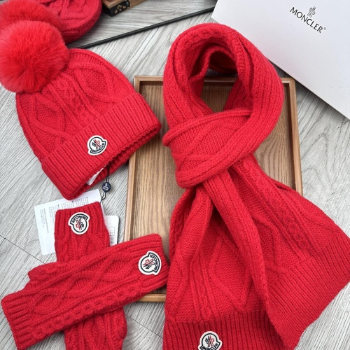 Cheap Moncler Hat and Scarf and Glove Set #1255606 Replica Wholesale [$52.00 USD] [ITEM#1255606] on Replica Moncler Hat and Scarf and Glove Set