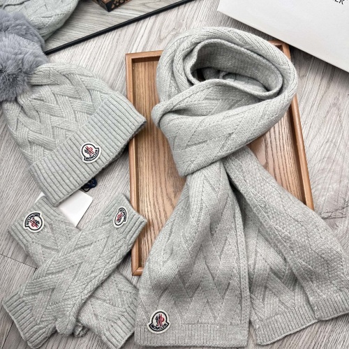 Cheap Moncler Hat and Scarf and Glove Set #1255613 Replica Wholesale [$52.00 USD] [ITEM#1255613] on Replica Moncler Hat and Scarf and Glove Set