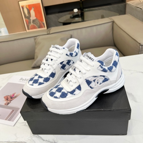 Cheap Chanel Casual Shoes For Women #1255639 Replica Wholesale [$102.00 USD] [ITEM#1255639] on Replica Chanel Casual Shoes