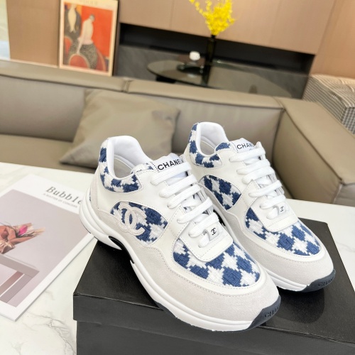 Cheap Chanel Casual Shoes For Women #1255639 Replica Wholesale [$102.00 USD] [ITEM#1255639] on Replica Chanel Casual Shoes