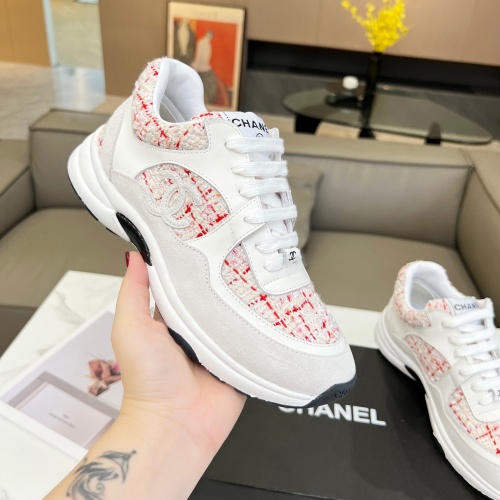 Cheap Chanel Casual Shoes For Women #1255640 Replica Wholesale [$102.00 USD] [ITEM#1255640] on Replica Chanel Casual Shoes