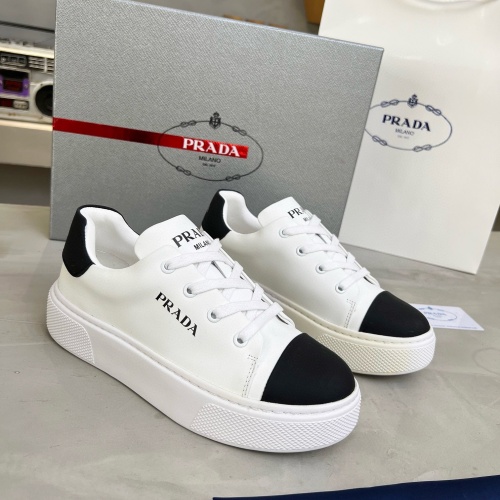 Cheap Prada Casual Shoes For Women #1255726 Replica Wholesale [$96.00 USD] [ITEM#1255726] on Replica Prada Casual Shoes