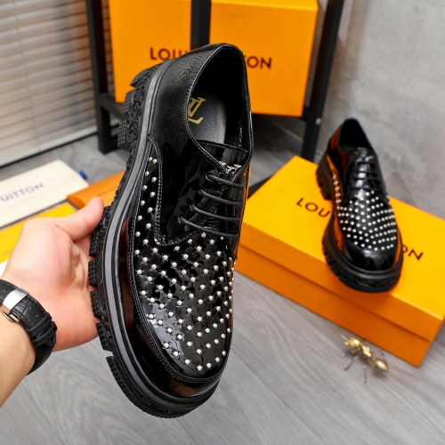 Cheap Louis Vuitton LV Oxfords Shoes For Men #1255806 Replica Wholesale [$92.00 USD] [ITEM#1255806] on Replica Louis Vuitton LV Oxfords Shoes