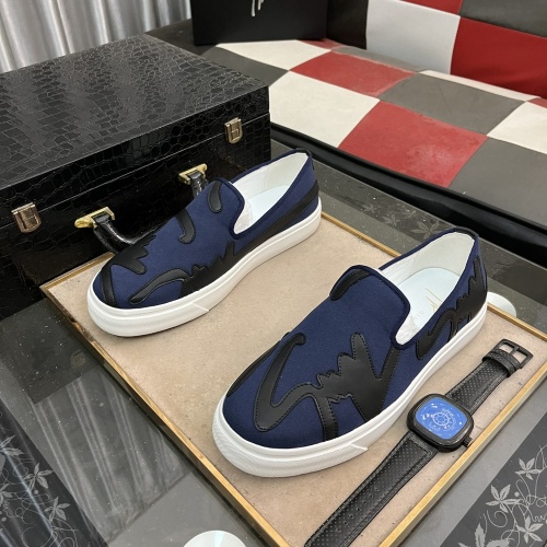 Cheap Giuseppe Zanotti Casual Shoes For Men #1255871 Replica Wholesale [$100.00 USD] [ITEM#1255871] on Replica Giuseppe Zanotti Casual Shoes