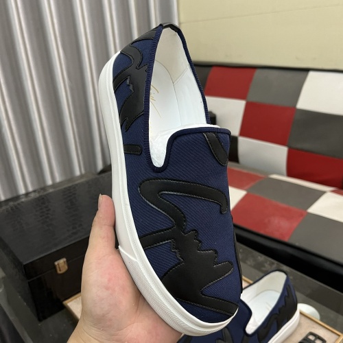 Cheap Giuseppe Zanotti Casual Shoes For Men #1255871 Replica Wholesale [$100.00 USD] [ITEM#1255871] on Replica Giuseppe Zanotti Casual Shoes