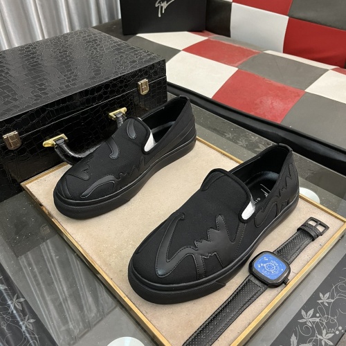 Cheap Giuseppe Zanotti Casual Shoes For Men #1255872 Replica Wholesale [$100.00 USD] [ITEM#1255872] on Replica Giuseppe Zanotti Casual Shoes