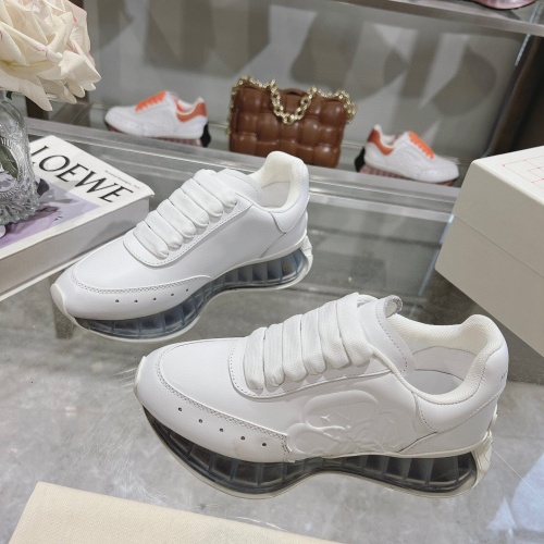 Cheap Alexander McQueen Casual Shoes For Women #1255879 Replica Wholesale [$115.00 USD] [ITEM#1255879] on Replica Alexander McQueen Casual Shoes