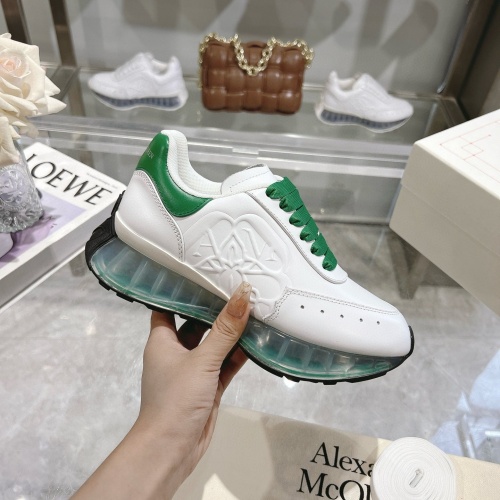 Cheap Alexander McQueen Casual Shoes For Women #1255890 Replica Wholesale [$115.00 USD] [ITEM#1255890] on Replica Alexander McQueen Casual Shoes