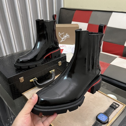 Cheap Christian Louboutin Boots For Men #1255898 Replica Wholesale [$150.00 USD] [ITEM#1255898] on Replica Christian Louboutin Boots