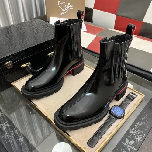 Cheap Christian Louboutin Boots For Men #1255898 Replica Wholesale [$150.00 USD] [ITEM#1255898] on Replica Christian Louboutin Boots