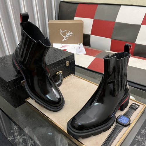 Cheap Christian Louboutin Boots For Men #1255898 Replica Wholesale [$150.00 USD] [ITEM#1255898] on Replica Christian Louboutin Boots