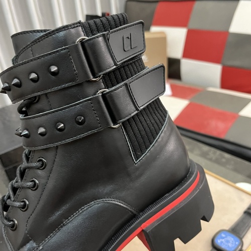 Cheap Christian Louboutin Boots For Men #1255899 Replica Wholesale [$150.00 USD] [ITEM#1255899] on Replica Christian Louboutin Boots