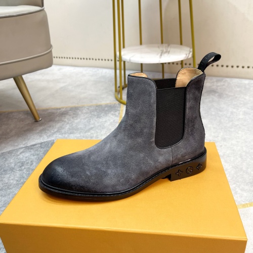 Cheap Louis Vuitton Boots For Men #1255912 Replica Wholesale [$140.00 USD] [ITEM#1255912] on Replica Louis Vuitton Boots