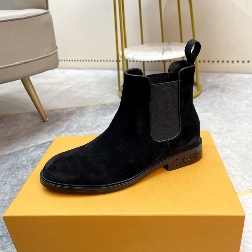 Cheap Louis Vuitton Boots For Men #1255914 Replica Wholesale [$140.00 USD] [ITEM#1255914] on Replica Louis Vuitton Boots