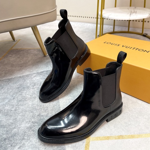 Cheap Louis Vuitton Boots For Men #1255918 Replica Wholesale [$140.00 USD] [ITEM#1255918] on Replica Louis Vuitton Boots