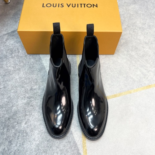 Cheap Louis Vuitton Boots For Men #1255918 Replica Wholesale [$140.00 USD] [ITEM#1255918] on Replica Louis Vuitton Boots