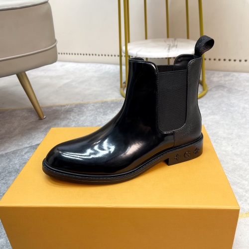 Cheap Louis Vuitton Boots For Men #1255918 Replica Wholesale [$140.00 USD] [ITEM#1255918] on Replica Louis Vuitton Boots