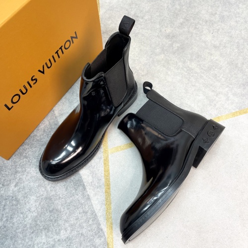 Cheap Louis Vuitton Boots For Men #1255918 Replica Wholesale [$140.00 USD] [ITEM#1255918] on Replica Louis Vuitton Boots