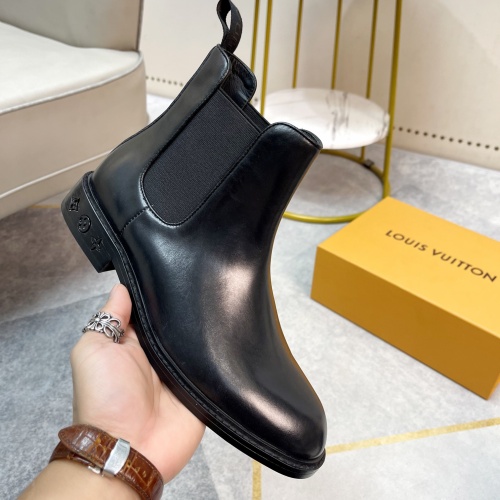 Cheap Louis Vuitton Boots For Men #1255919 Replica Wholesale [$140.00 USD] [ITEM#1255919] on Replica Louis Vuitton Boots