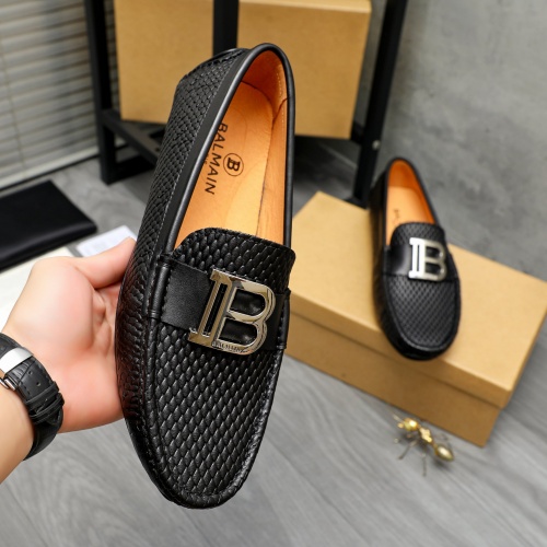 Cheap Balmain Leather Shoes For Men #1255926 Replica Wholesale [$68.00 USD] [ITEM#1255926] on Replica Balmain Leather Shoes