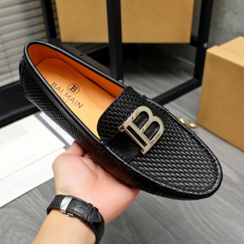 Cheap Balmain Leather Shoes For Men #1255926 Replica Wholesale [$68.00 USD] [ITEM#1255926] on Replica Balmain Leather Shoes