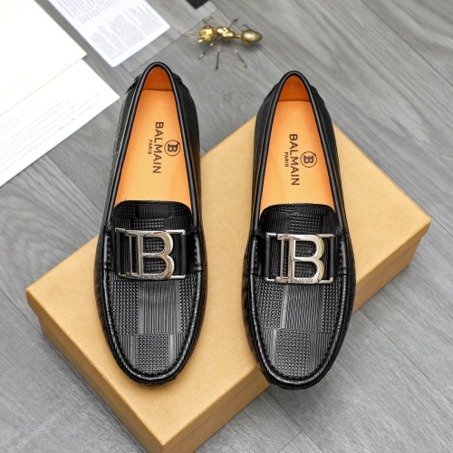 Balmain Leather Shoes For Men #1255927