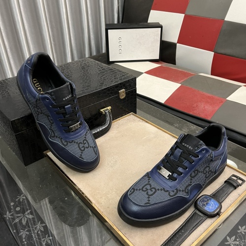 Cheap Gucci Casual Shoes For Men #1255933 Replica Wholesale [$72.00 USD] [ITEM#1255933] on Replica Gucci Casual Shoes