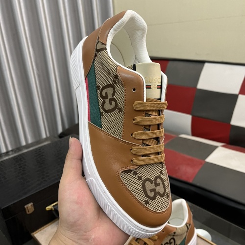 Cheap Gucci Casual Shoes For Men #1255936 Replica Wholesale [$72.00 USD] [ITEM#1255936] on Replica Gucci Casual Shoes