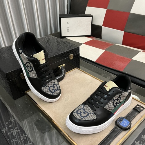 Cheap Gucci Casual Shoes For Men #1255938 Replica Wholesale [$72.00 USD] [ITEM#1255938] on Replica Gucci Casual Shoes