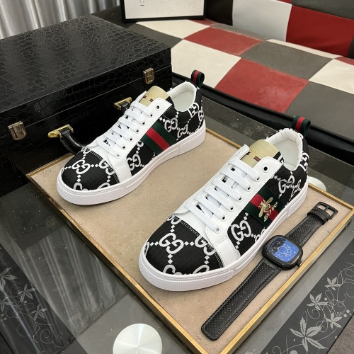 Cheap Gucci Casual Shoes For Men #1255941 Replica Wholesale [$72.00 USD] [ITEM#1255941] on Replica Gucci Casual Shoes