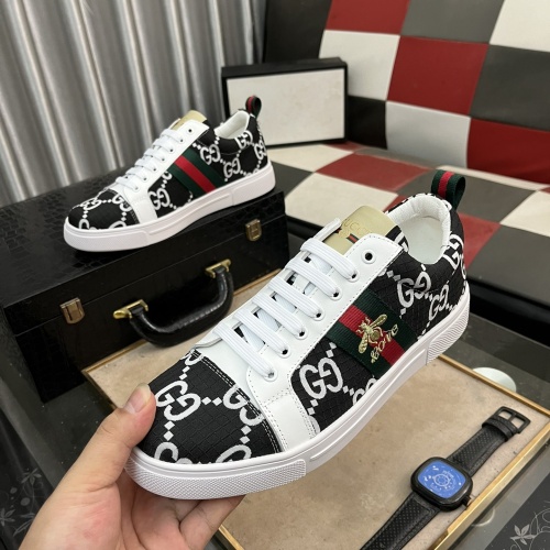 Cheap Gucci Casual Shoes For Men #1255941 Replica Wholesale [$72.00 USD] [ITEM#1255941] on Replica Gucci Casual Shoes