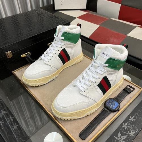 Gucci High Tops Shoes For Men #1255944