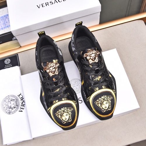 Cheap Versace Casual Shoes For Men #1255962 Replica Wholesale [$76.00 USD] [ITEM#1255962] on Replica Versace Casual Shoes