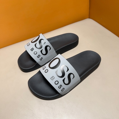 Cheap Boss Slippers For Men #1255985 Replica Wholesale [$42.00 USD] [ITEM#1255985] on Replica Boss Slippers