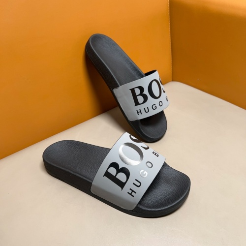 Cheap Boss Slippers For Men #1255985 Replica Wholesale [$42.00 USD] [ITEM#1255985] on Replica Boss Slippers