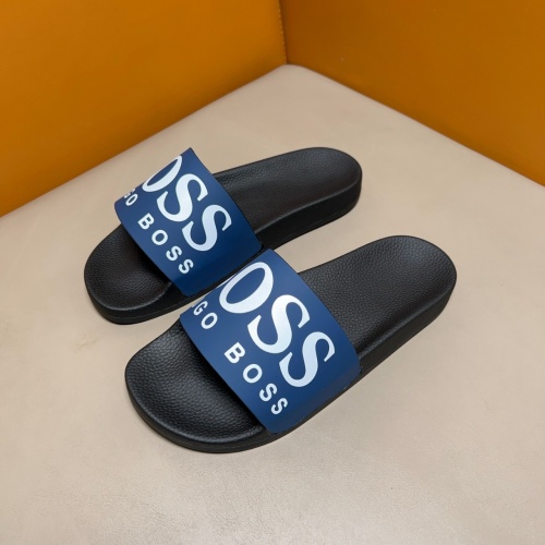 Cheap Boss Slippers For Men #1255994 Replica Wholesale [$42.00 USD] [ITEM#1255994] on Replica Boss Slippers