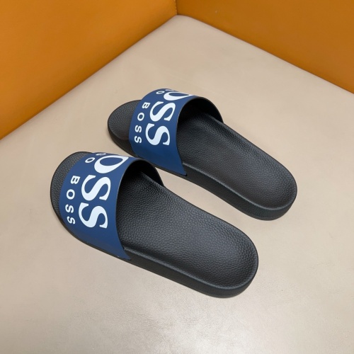 Cheap Boss Slippers For Men #1255994 Replica Wholesale [$42.00 USD] [ITEM#1255994] on Replica Boss Slippers