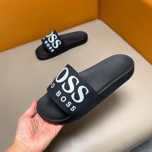 Cheap Boss Slippers For Men #1255996 Replica Wholesale [$42.00 USD] [ITEM#1255996] on Replica Boss Slippers