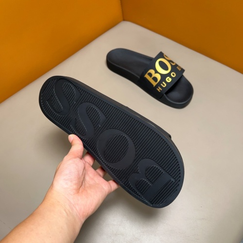 Cheap Boss Slippers For Men #1255998 Replica Wholesale [$42.00 USD] [ITEM#1255998] on Replica Boss Slippers