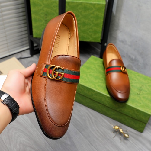 Cheap Gucci Oxfords Shoes For Men #1256006 Replica Wholesale [$68.00 USD] [ITEM#1256006] on Replica Gucci Oxfords Shoes