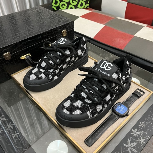 Cheap Dolce &amp; Gabbana D&amp;G Casual Shoes For Men #1256030 Replica Wholesale [$88.00 USD] [ITEM#1256030] on Replica Dolce &amp; Gabbana D&amp;G Casual Shoes